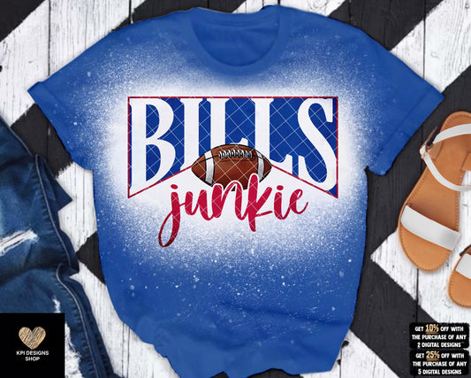 Bills Junkie & Mama  (3-pack) - Jan2023 - PNG - Digital Design