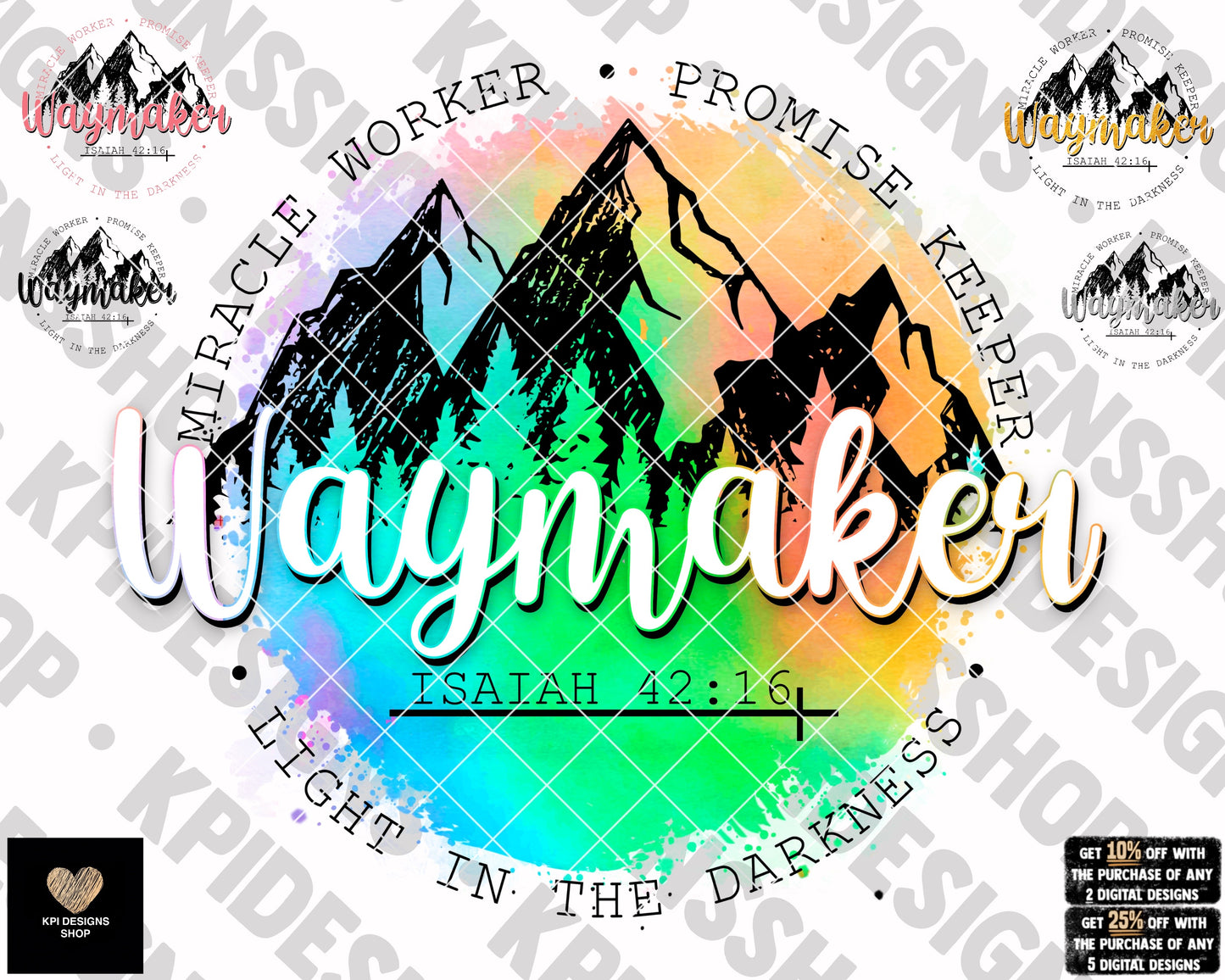 Waymaker (5-pack) - Mar2023 - PNG - Digital Design