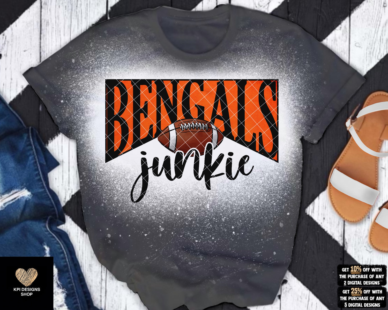 Bengals Junkie & Mama (3-pack) - Jan2023 - PNG - Digital Design – KPI  Designs Shop